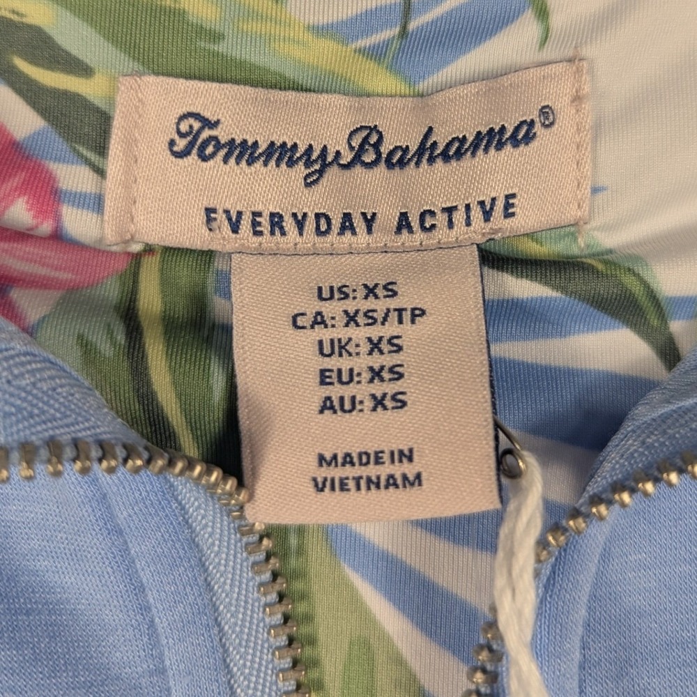 NEW Tommy Bahama Everyday Active Womens XS Blue Quarter Zip Pullover Skort Set - Picture 7 of 8